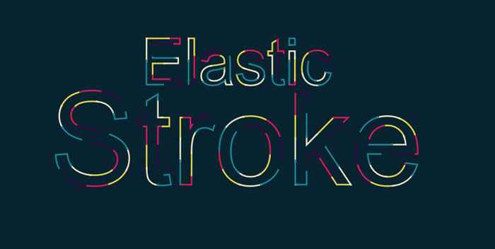 Elastic Stroke Image